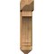Ekena Millwork Imperial Arts and Crafts Rough Sawn Bracket w/ Offset Brace, Western Red Cedar, 8"W x 26"D x 34"H BKT0806X26X34IMP03RWR - alternate 3